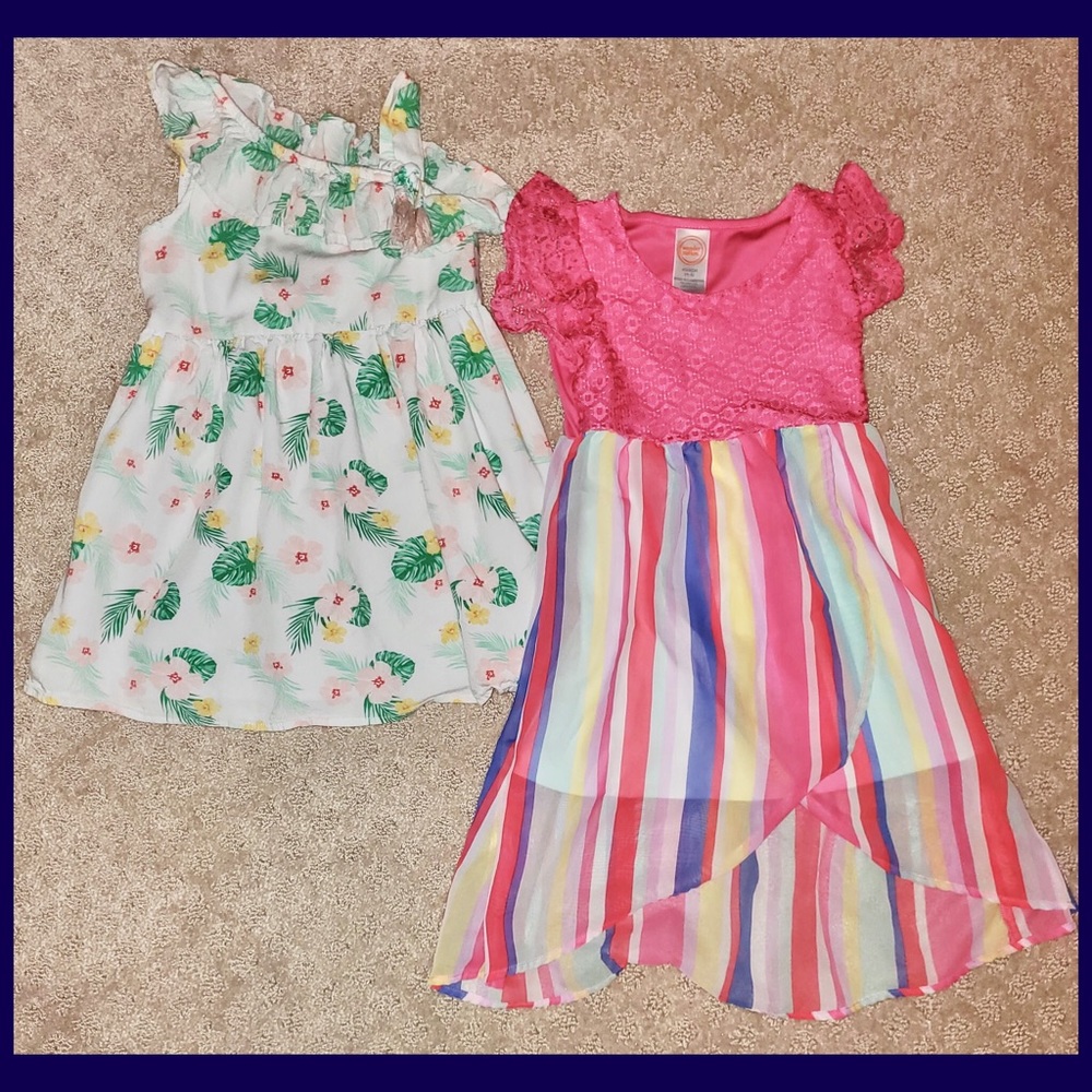 Two 4T Summer Dresses